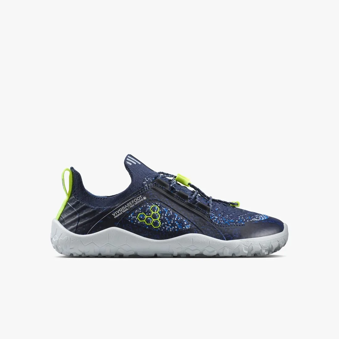 Кроссовки Vivobarefoot Primus Trail Knit FG — для подростков, синий с фиолетовым