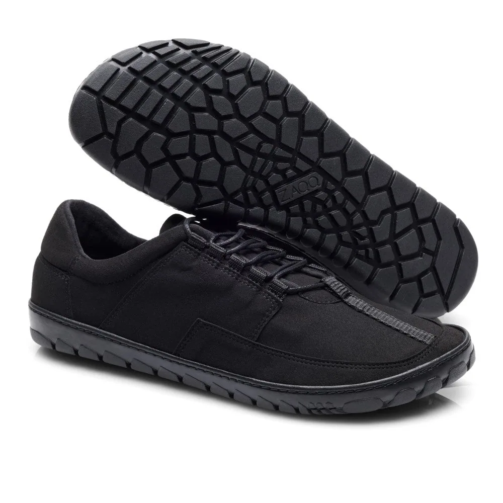 Кроссовки для женщин и мужчин ZAQQ JAQ Vegan Black (чёрный цвет), фото 2
