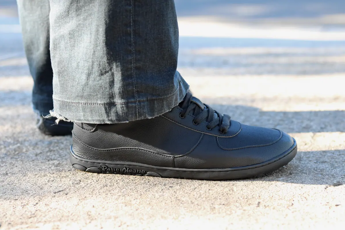 Босоногие кеды Paperkrane BLACK LOW, фото 7