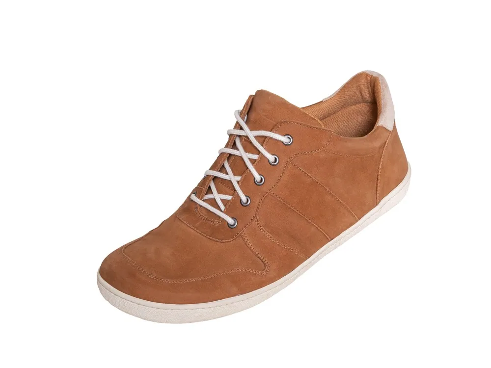 Кроссовки Sole Runner Aegir из кожи цвета коньяк, фото 4