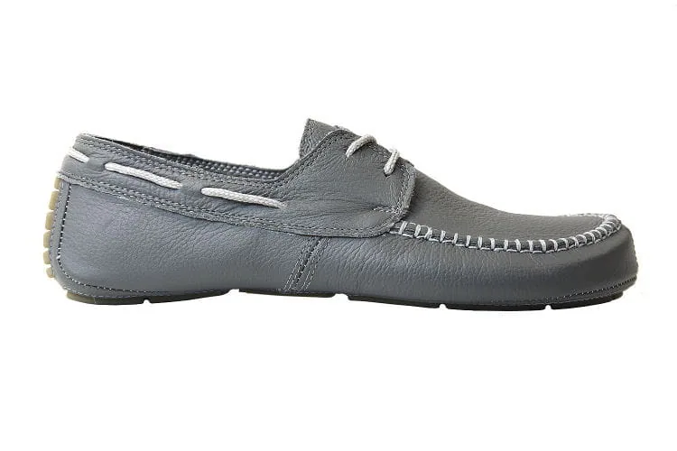 Босоногие топсайдеры Boat Shoes — серый, фото 6