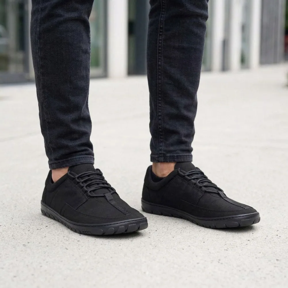 Кроссовки для женщин и мужчин ZAQQ JAQ Vegan Black (чёрный цвет), фото 15