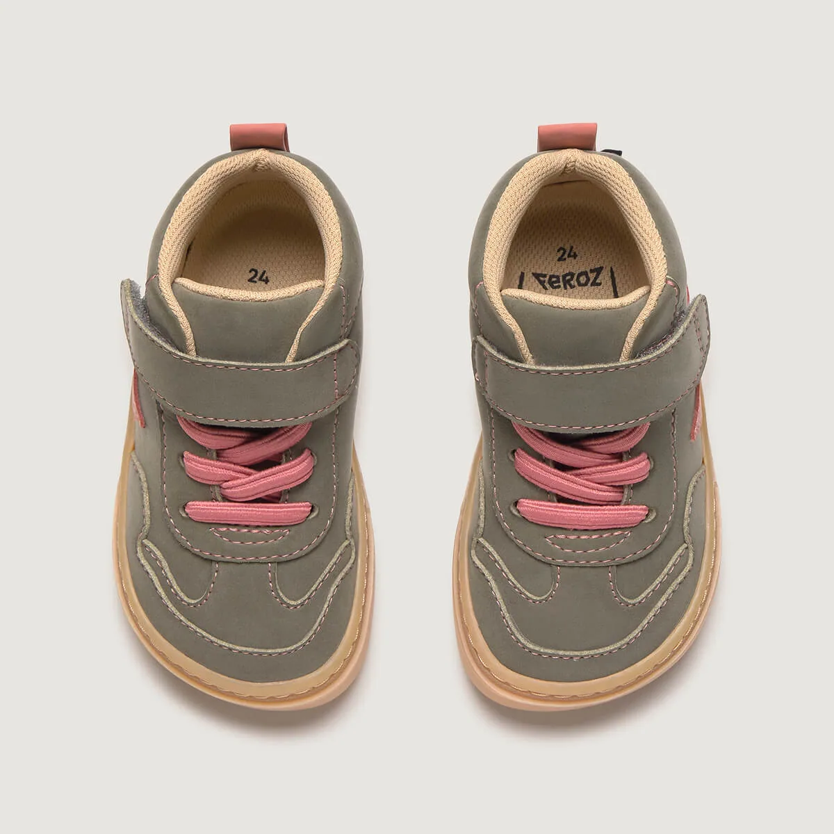 Детские ботинки Zapato Feroz «Náquera Rocker» — хаки, фото 2