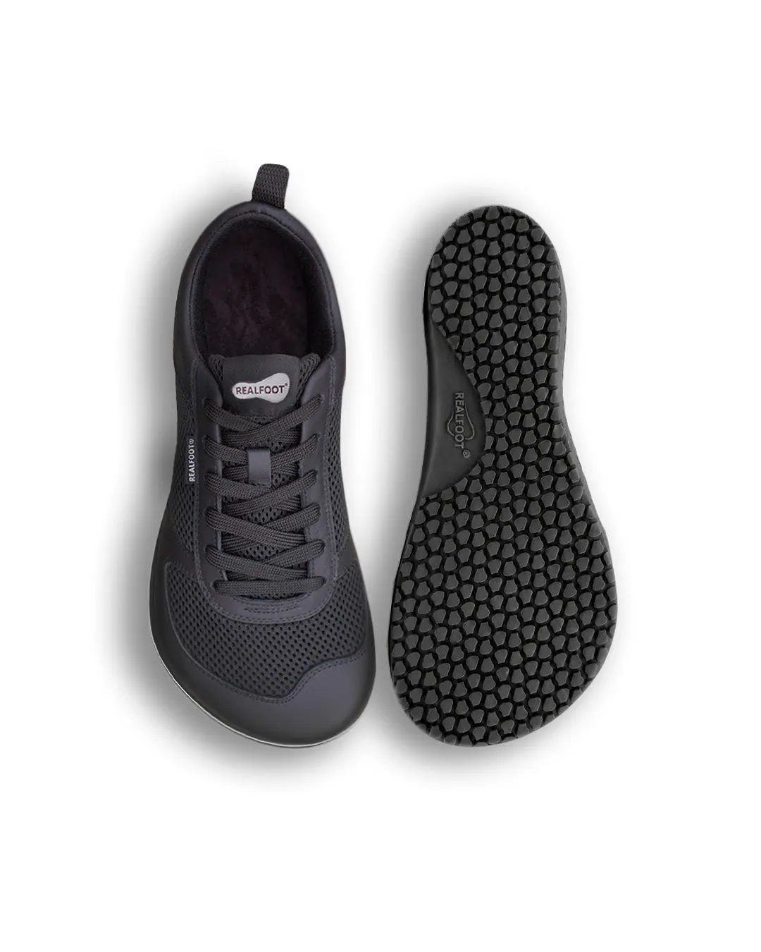 Босоногие кроссовки Realfoot Natural Runner 2 All Black, фото 7