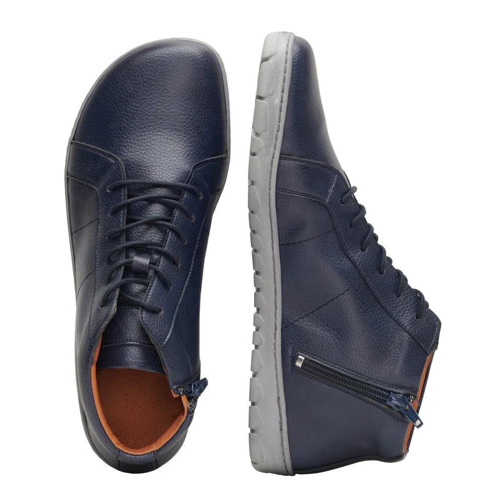 Кроссовки для женщин и мужчин ZAQQ QORE Mid Vegan Navy (тёмно-синий цвет), фото 3