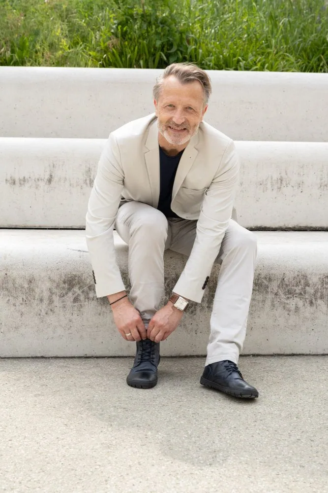 Мужские ботинки ZAQQ PARQER Navy (тёмно-синий цвет), фото 17