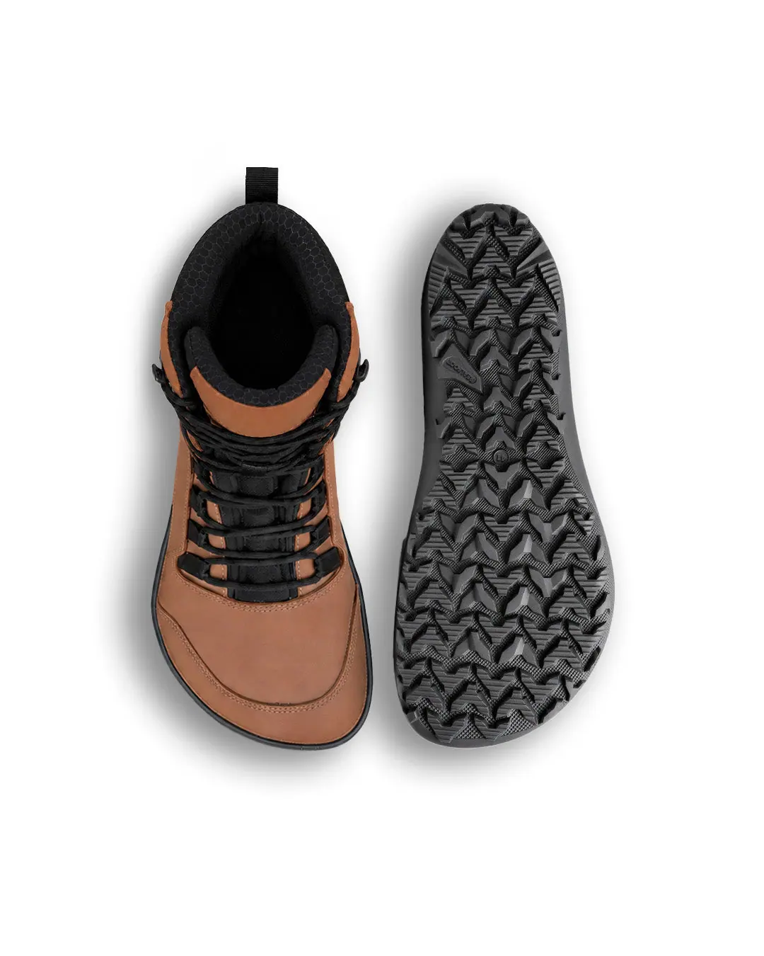 Босоногие ботинки Realfoot Trekker High 2.0 Light Brown, фото 7