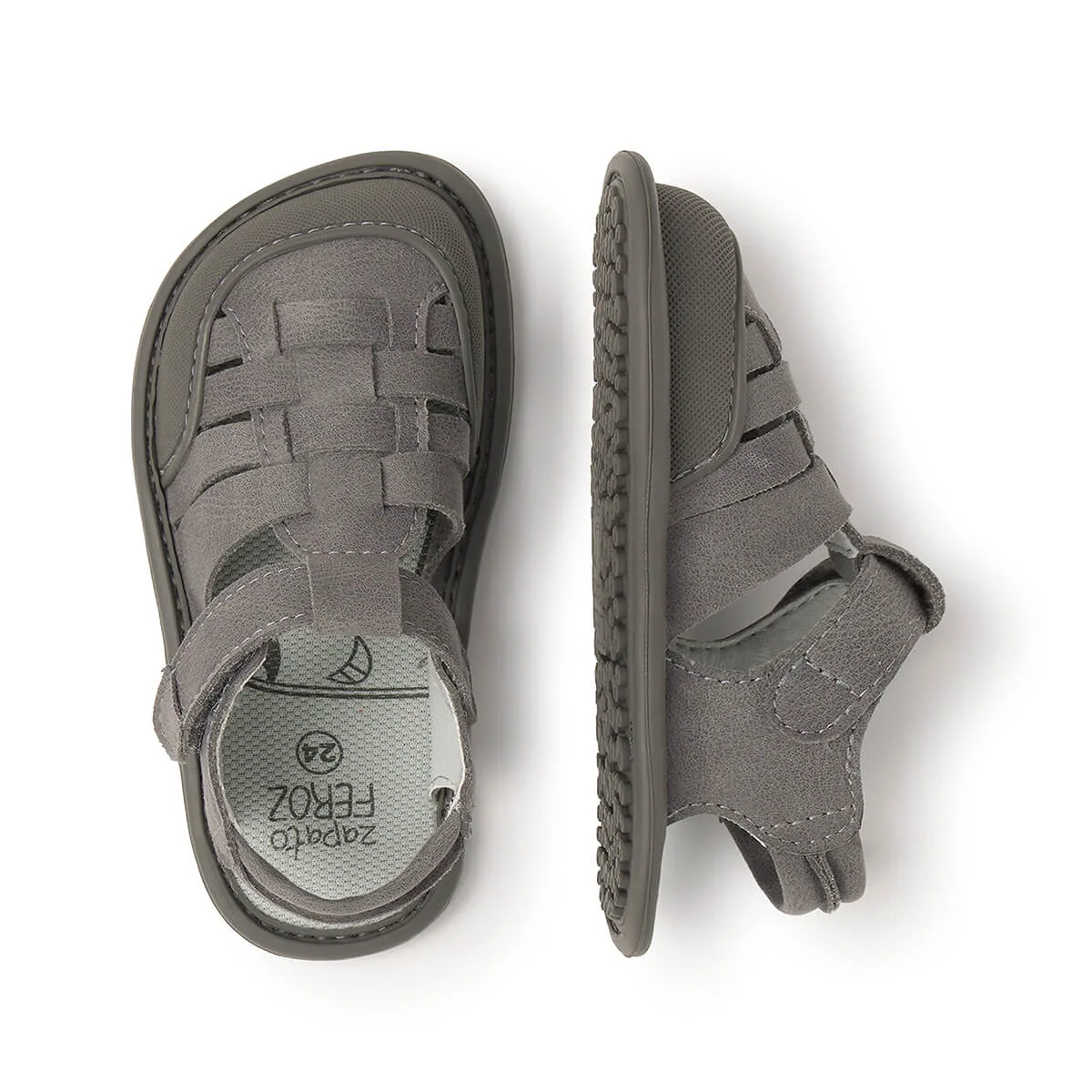 Детская обувь Zapato Feroz «Calpe SanRoc Feroz SS25» — серый, фото 3
