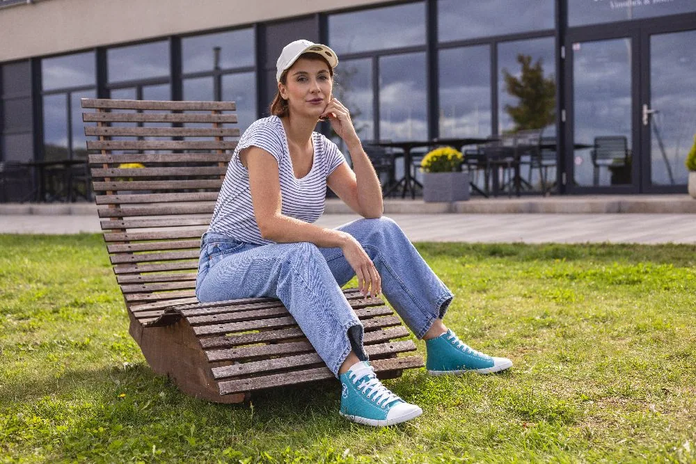 Женские кроссовки ZAQQ CHUQQS Denim Blue (синий цвет), фото 7