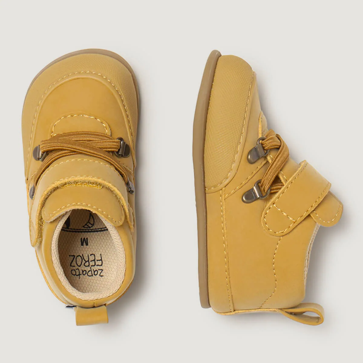 Ботинки для малышей Zapato Feroz «Serra Feroz» — горчичный, фото 2