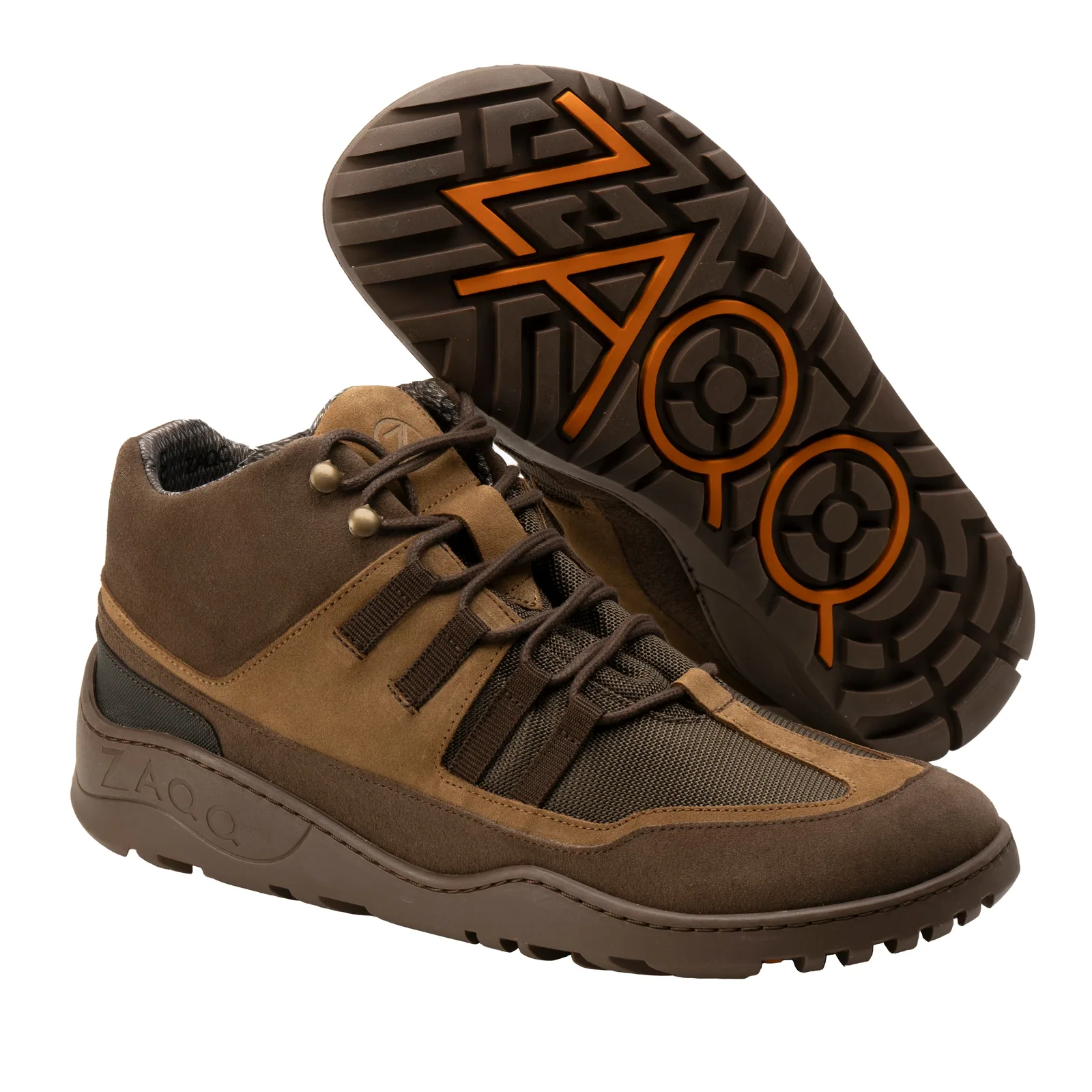 Женские ботинки ZAQQ SQOUT Brown Waterproof (коричневый цвет), фото 2