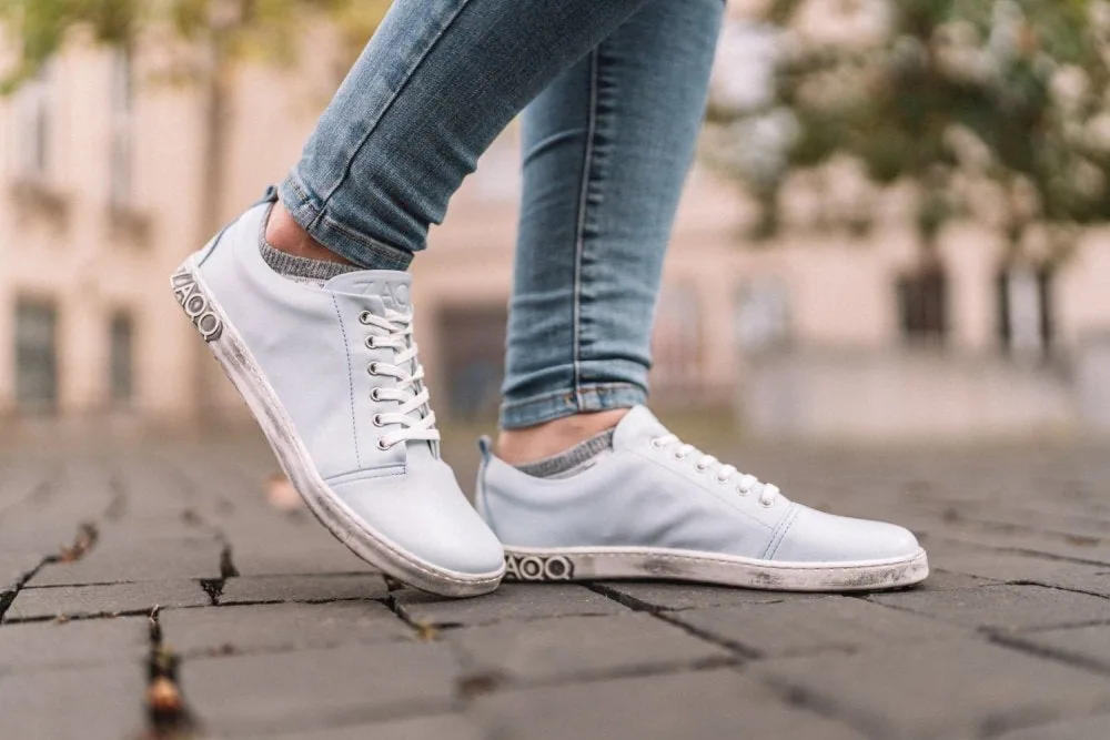 Женские кроссовки ZAQQ TAQQ Nappa Lightblue (голубой цвет), фото 9