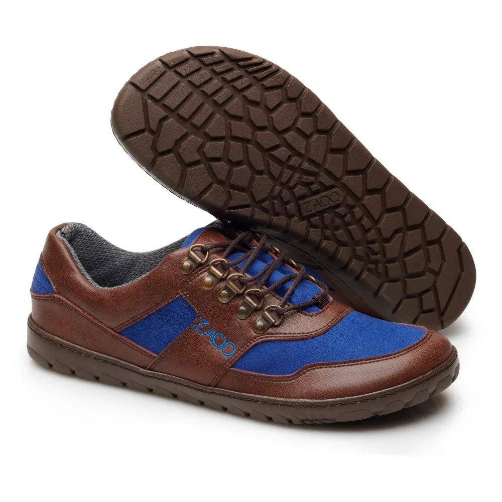 Кроссовки ZAQQ HIQE Low Brown Blue Waterproof, фото 2