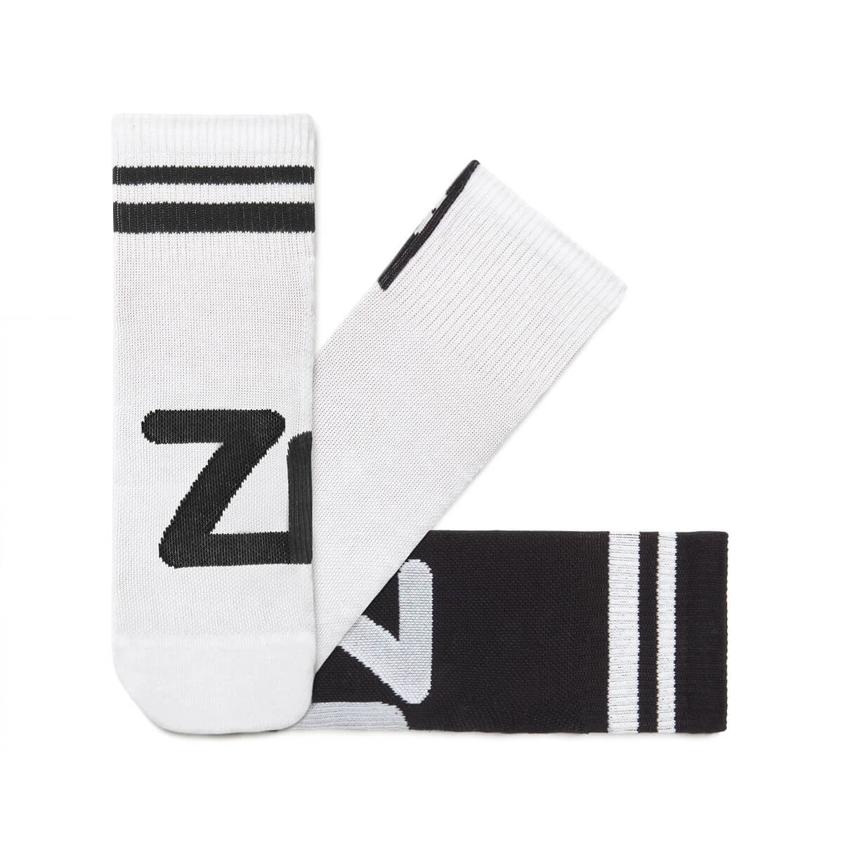 Носки Zapato Feroz спортивные взрослые (3 пары) — белый / чёрный — фото 1 из 6