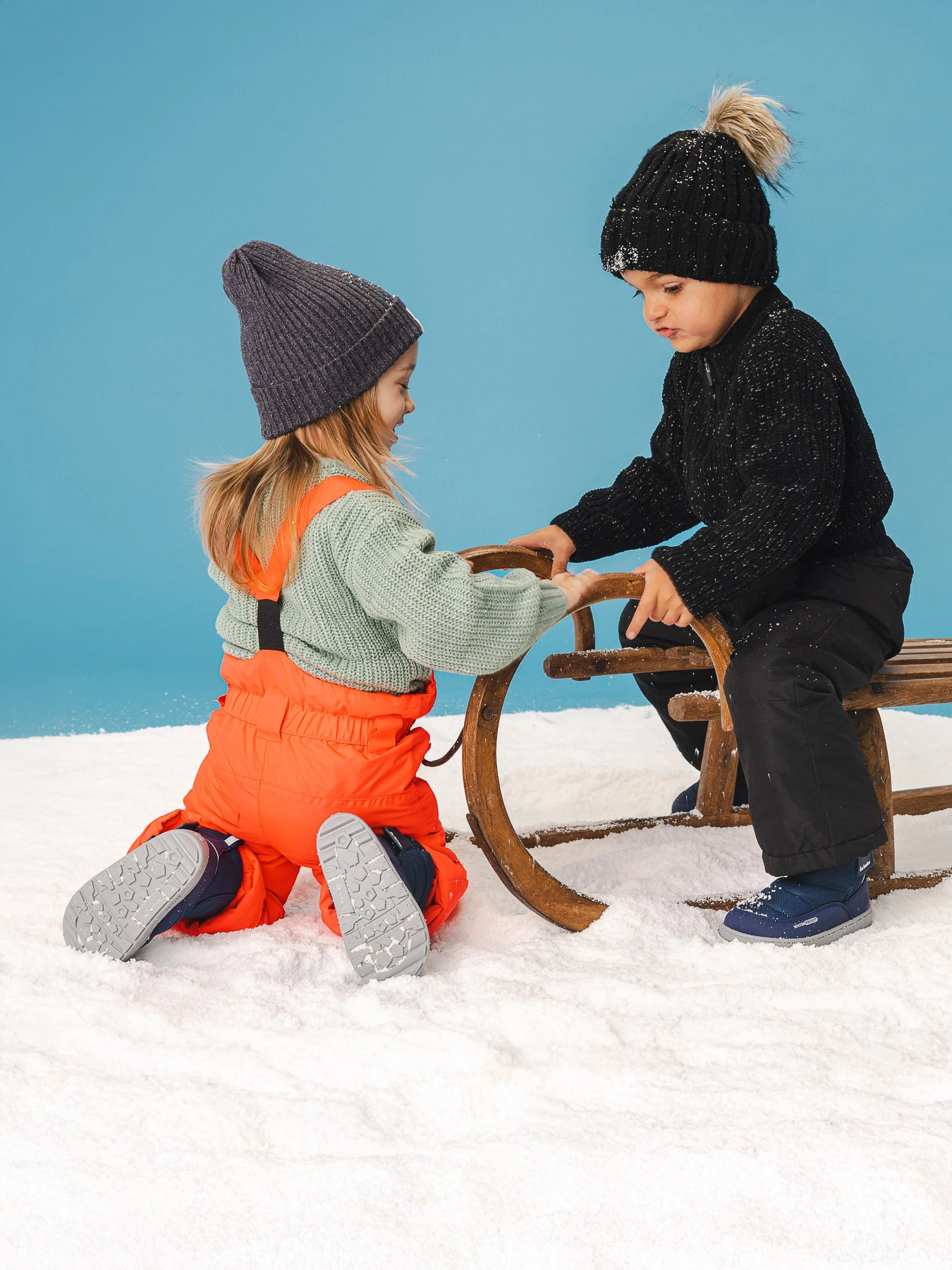 Детские босоногие ботинки Be Lenka Ailo Preschool - тёмно-синий, фото 9