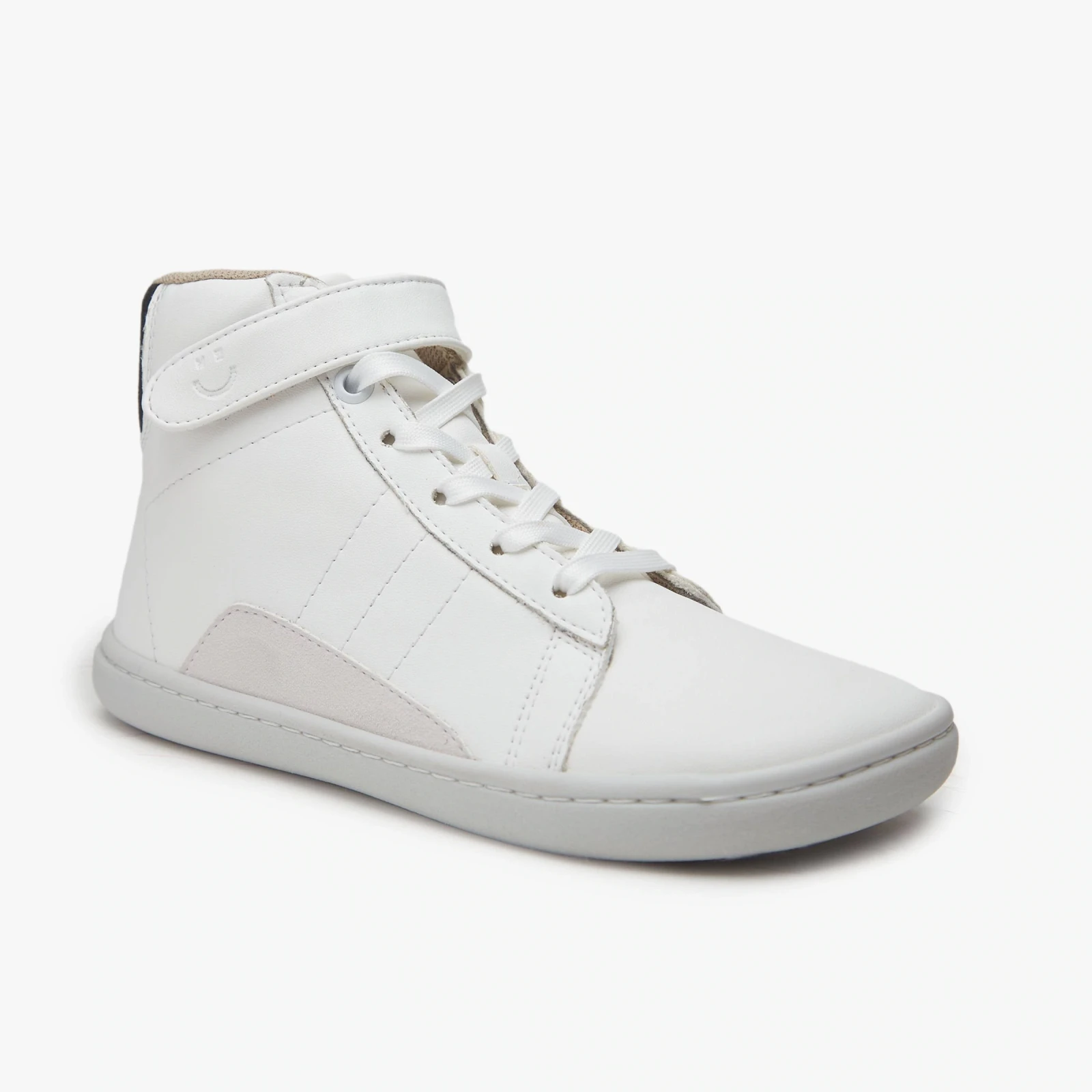 Босоногие кеды Origo High-Top Sneakers — белый с отделкой под замшу