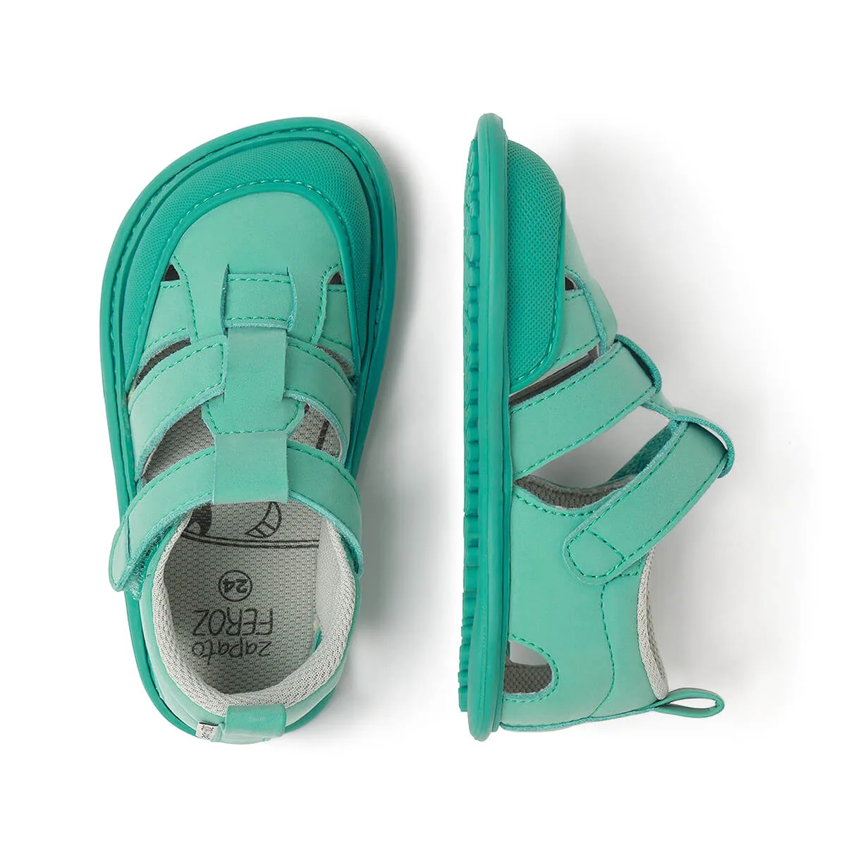 Детская обувь Zapato Feroz «Denia SanRoc Feroz SS25» — мятный, фото 3