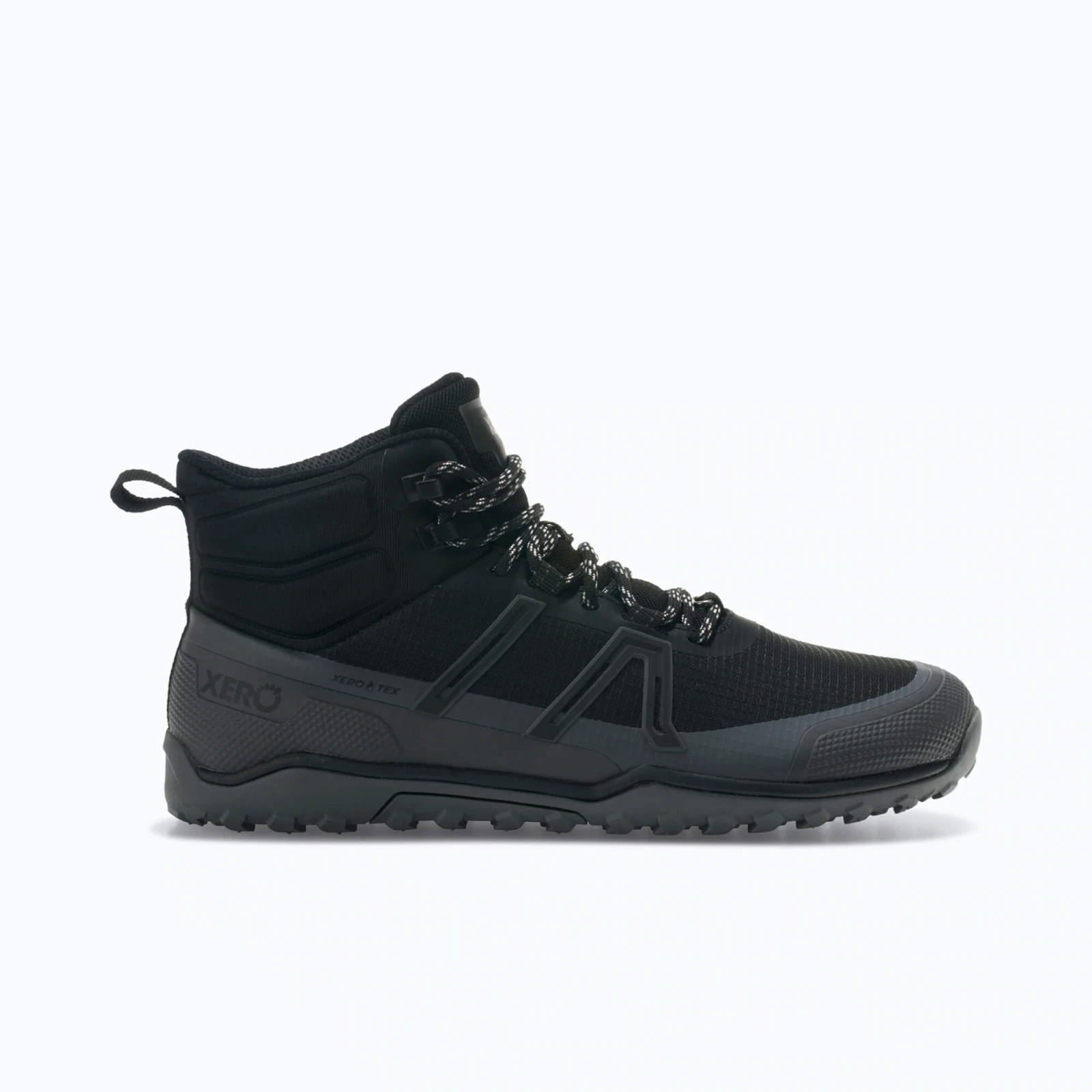 Женские ботинки Xero Shoes Scrambler Trail Mid WP — Black / Asphalt — фото 1 из 1