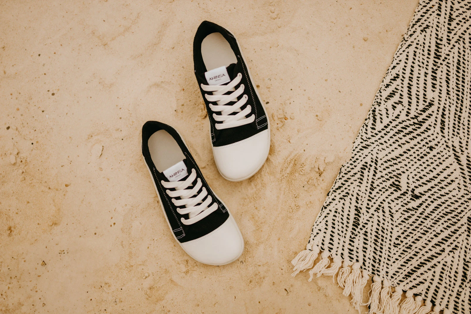 Кроссовки Ahinsa Street Hemp Barefoot — чёрный, фото 13