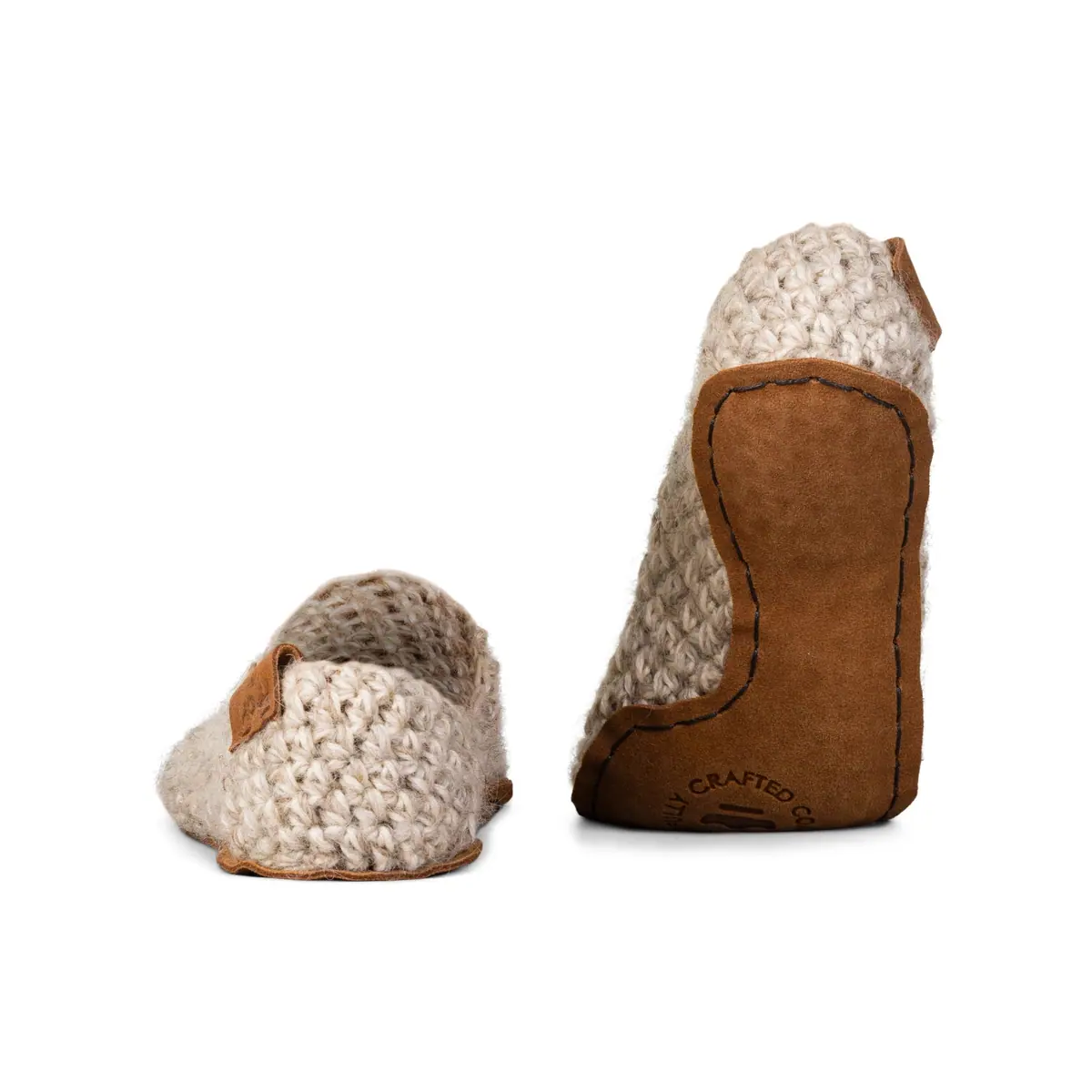 Домашние тапочки Kingdom of Wow Light Slip-on — бежевый, фото 2