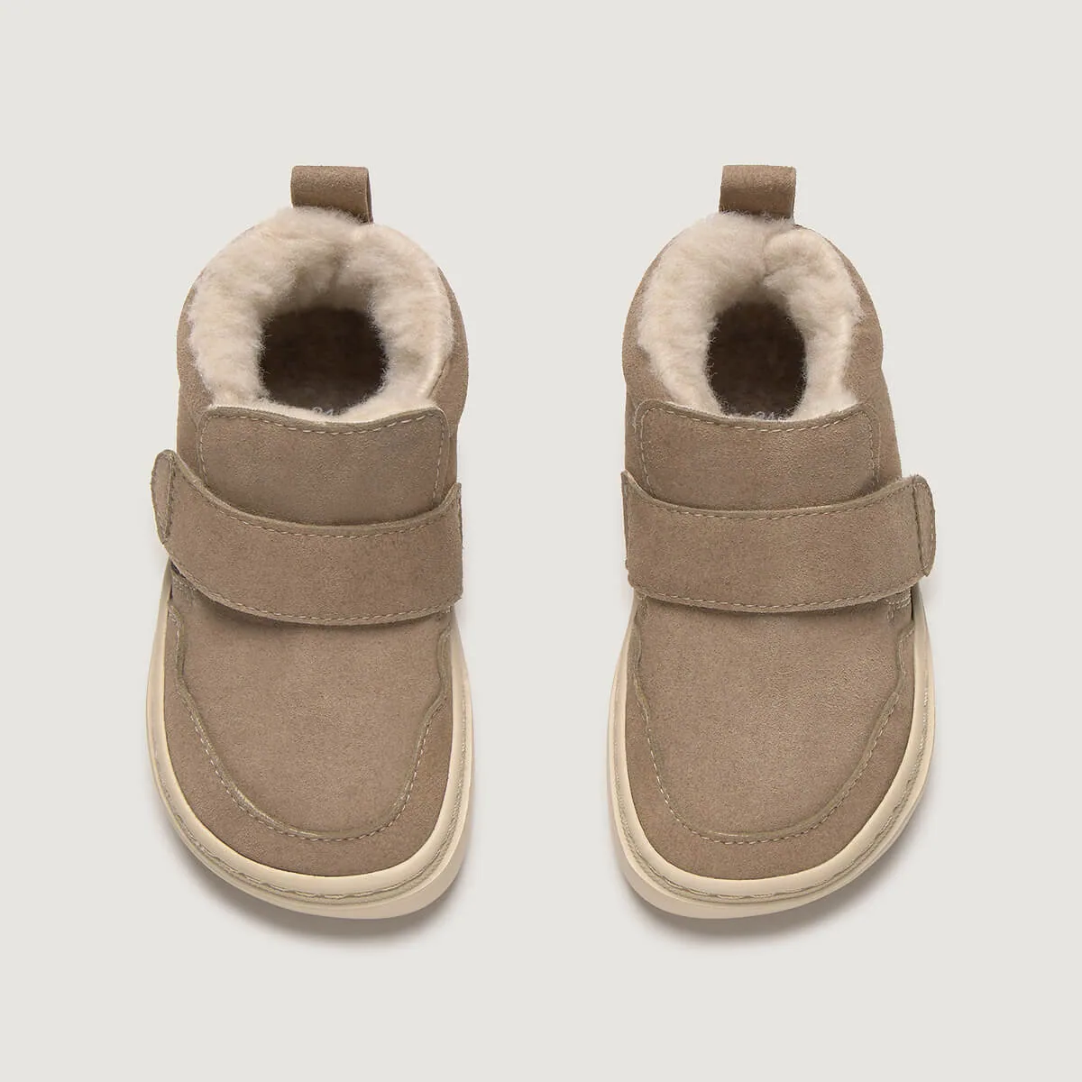 Детские ботинки Zapato Feroz «Ademuz Rocker» — серо-бежевый (Piedra), фото 3