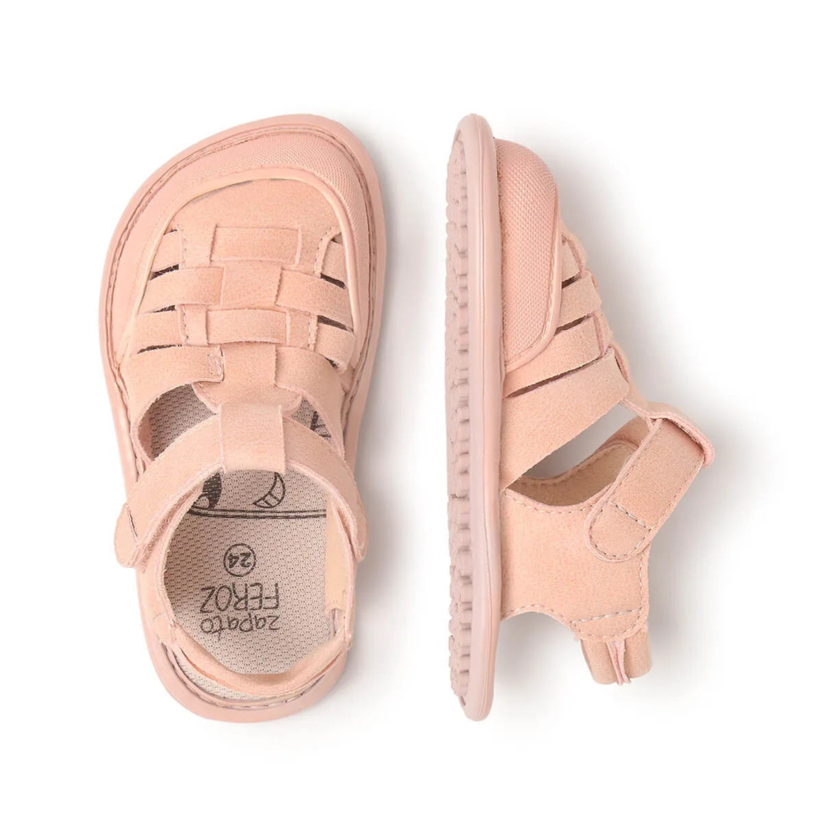 Детская обувь Zapato Feroz «Calpe SanRoc SS25» — пудрово-розовый, фото 3