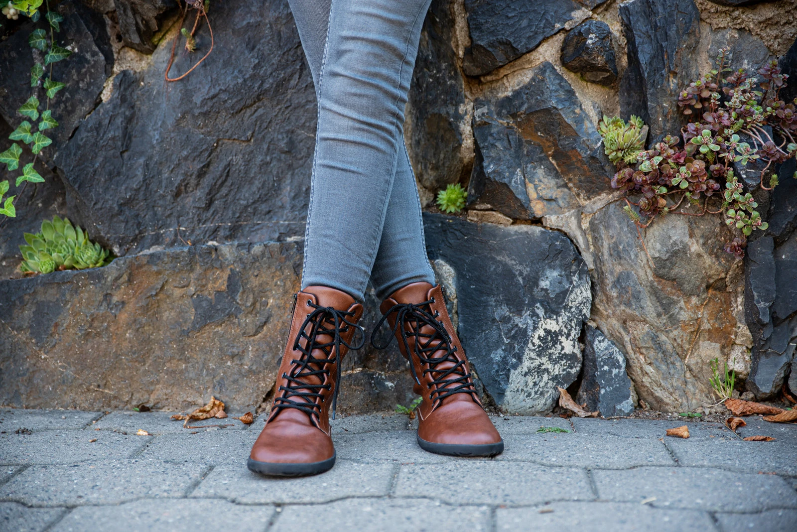 Сапоги Ahinsa Jaya Zip Barefoot — коричневый, фото 13