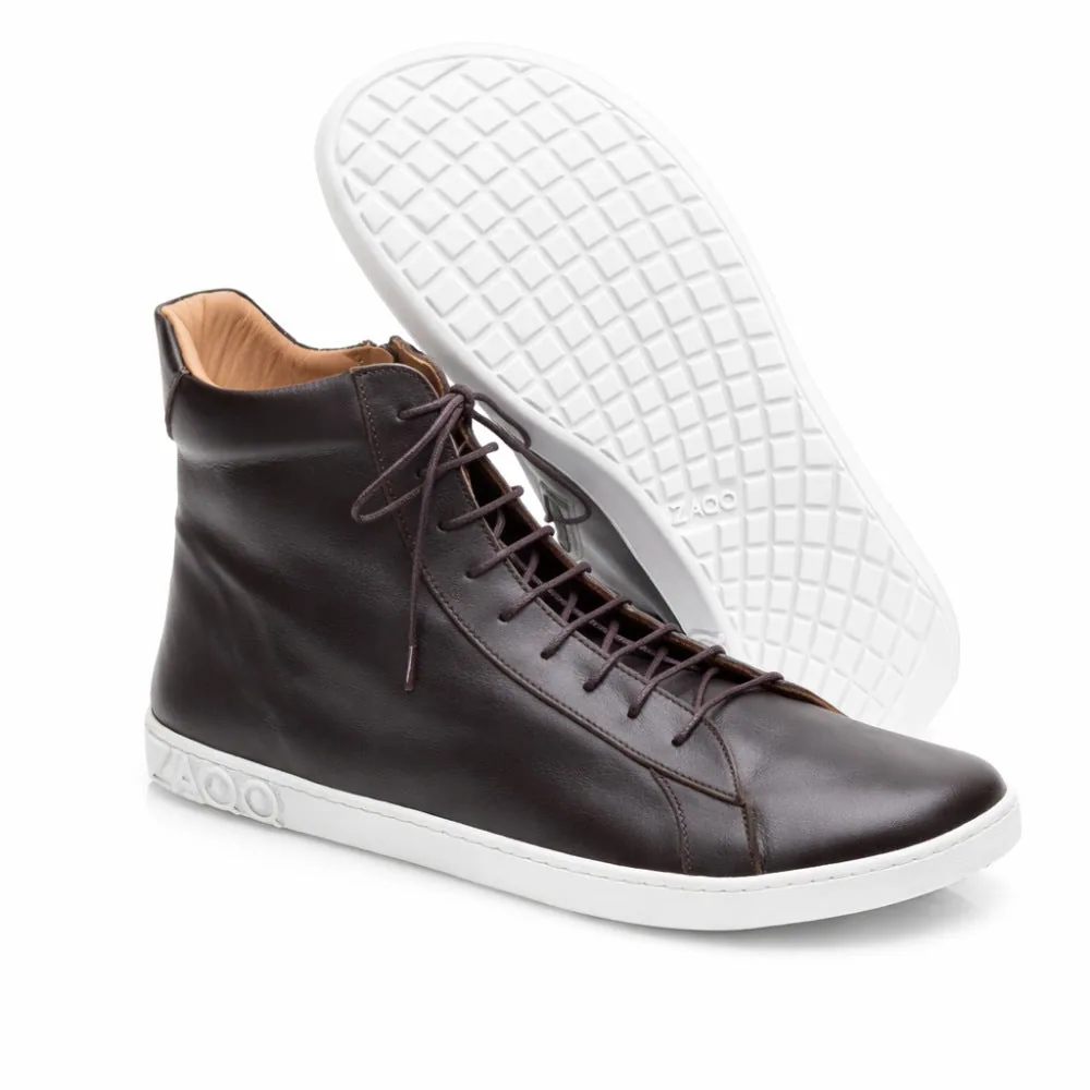 Кроссовки для женщин и мужчин ZAQQ SNAQ Dark Brown (тёмно-коричневый цвет), фото 2