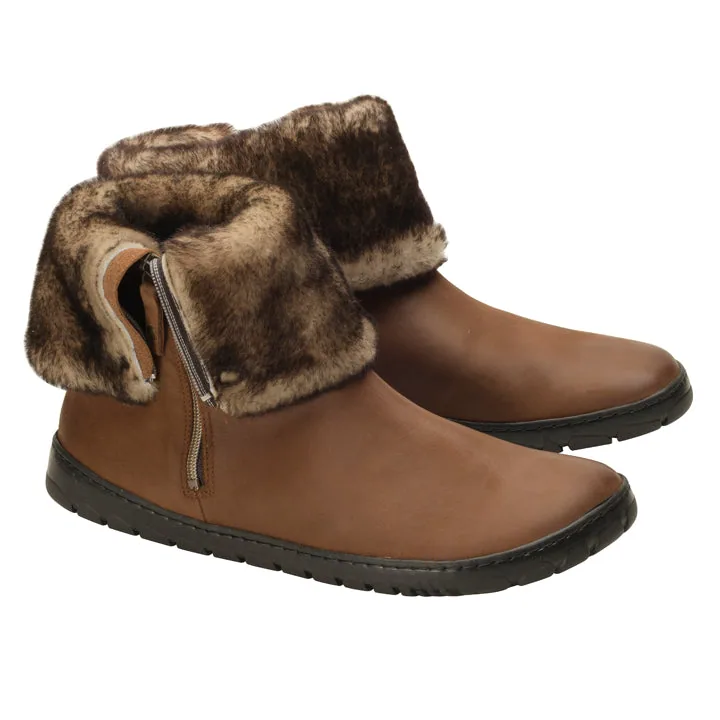 Женские ботинки ZAQQ HUQ Winter Brown (коричневый цвет)