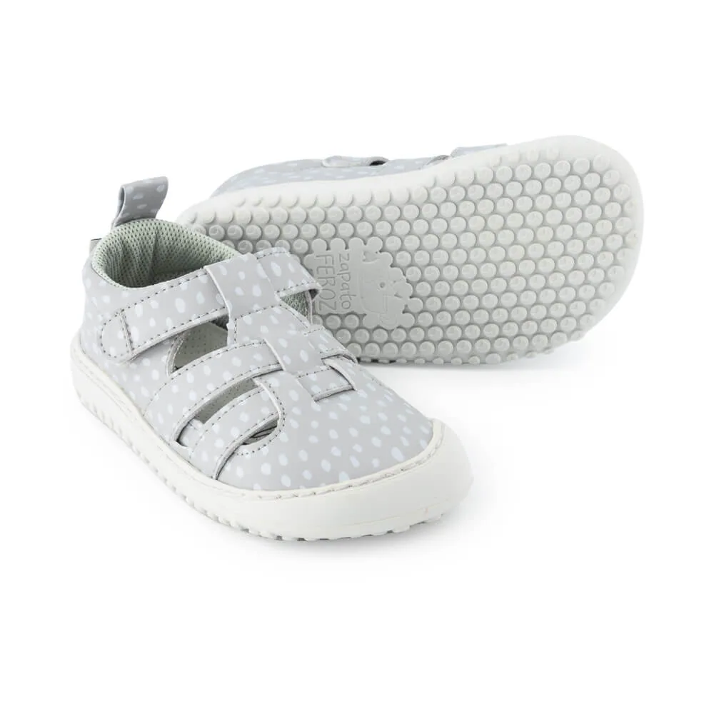 Детская обувь Zapato Feroz «Irta Rocker SS25» — серый, дизайн «Ulises», фото 2
