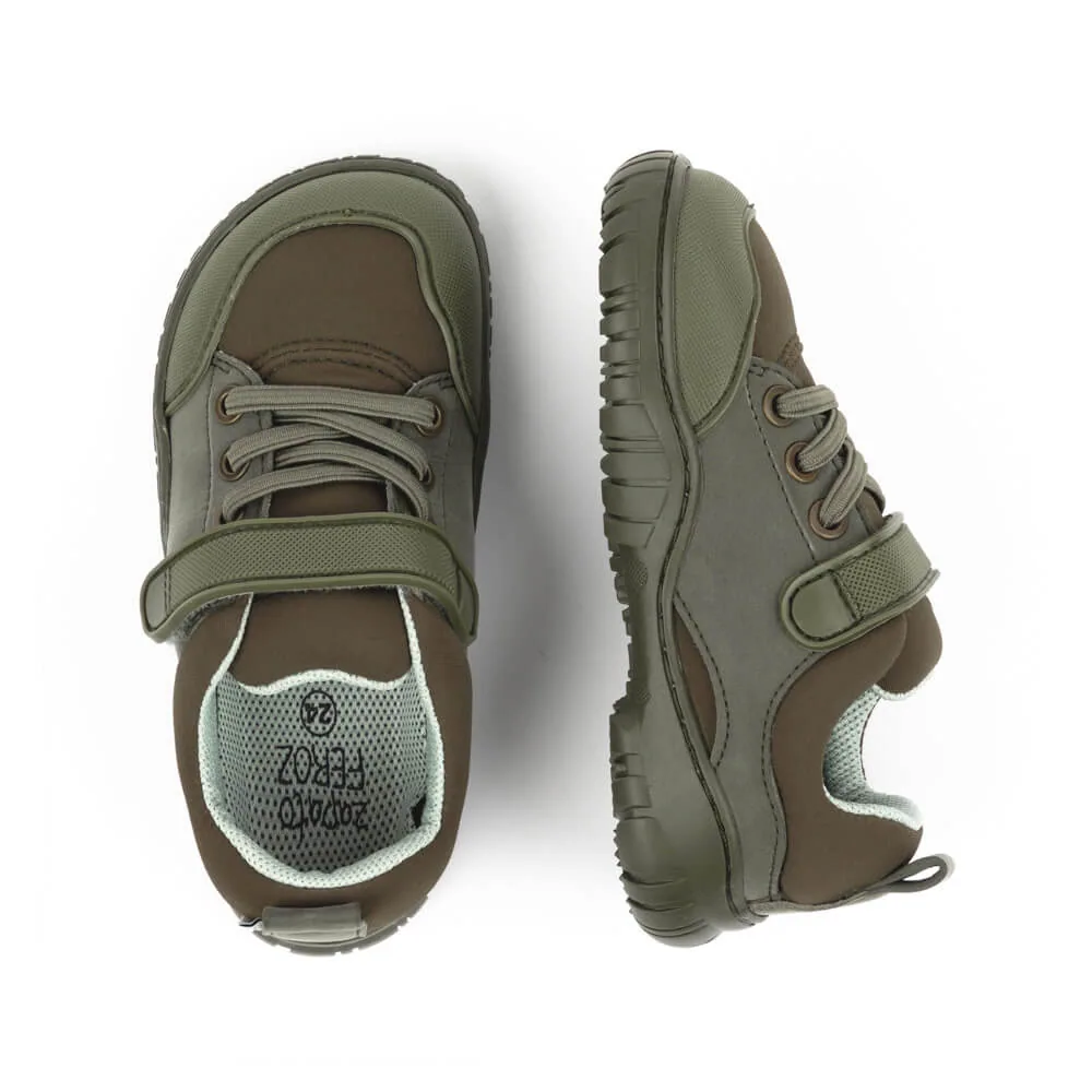 Детская обувь Zapato Feroz «Ibi Rocker SS25» — хаки, фото 3