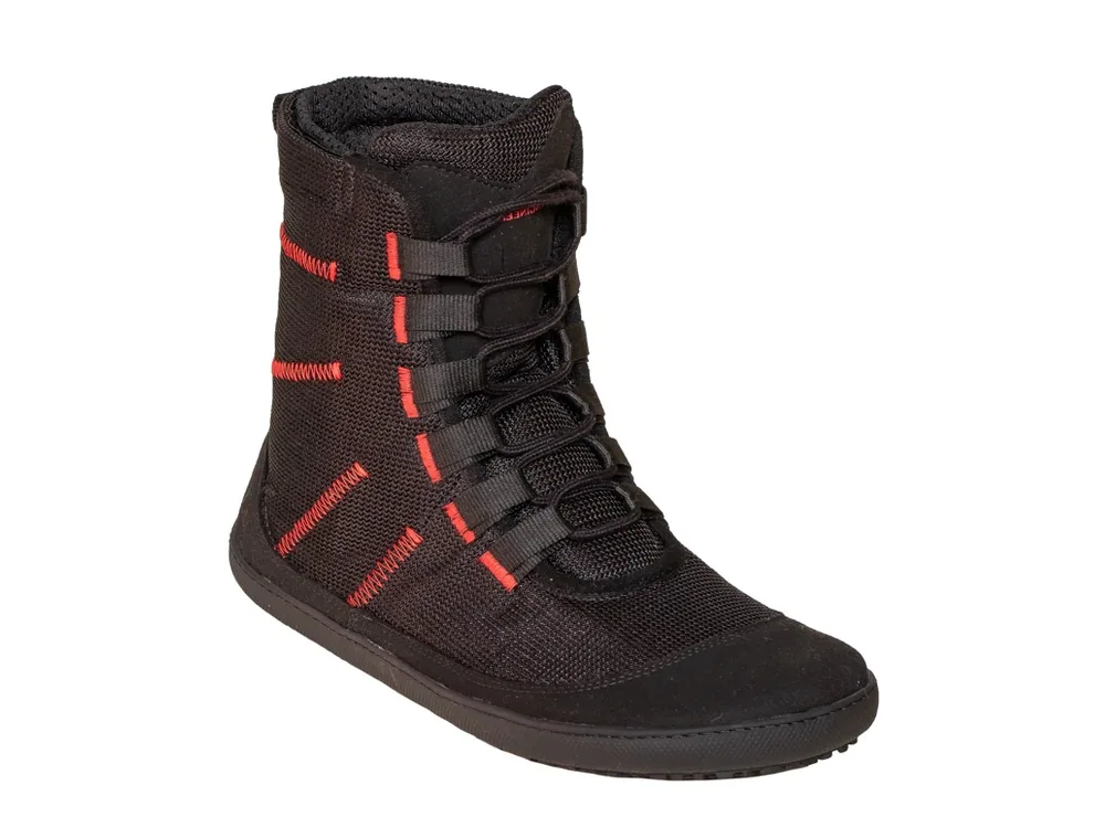 Ботинки Sole Runner Transition Vario 3 из чёрно-красной сетки, фото 5