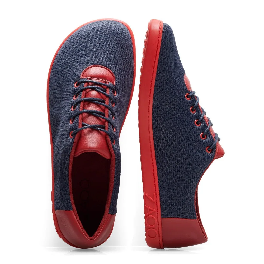 Кроссовки для женщин и мужчин ZAQQ QARO Navy Red (красный цвет), фото 3