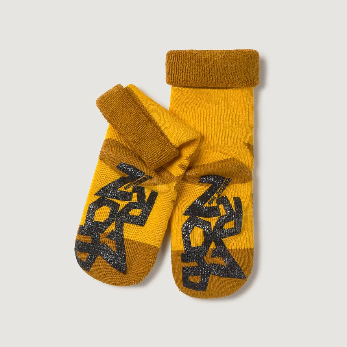 Носки Zapato Feroz Feroz противоскользящие — горчичный, фото 2