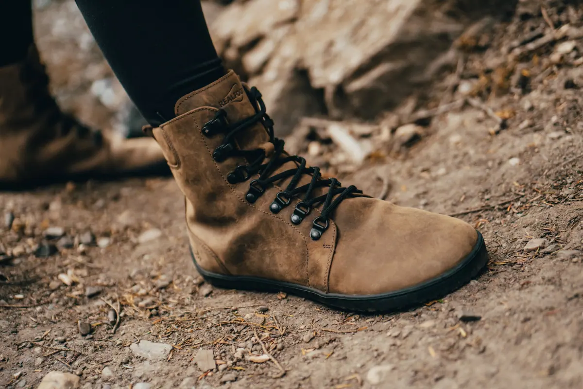 Босоногие ботинки Realfoot Farmer Winter Light Brown, фото 12