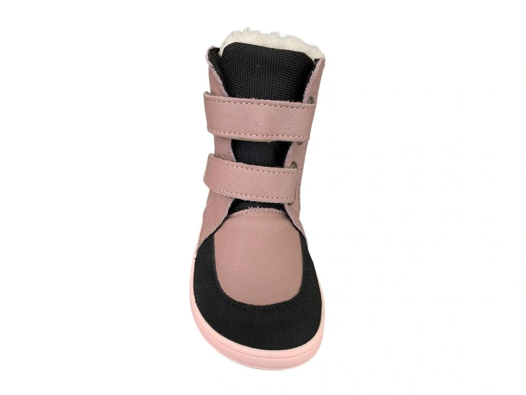 Ботинки Baby Bare Febo Winter Asfaltico — розовый, коричневый (детские), фото 2