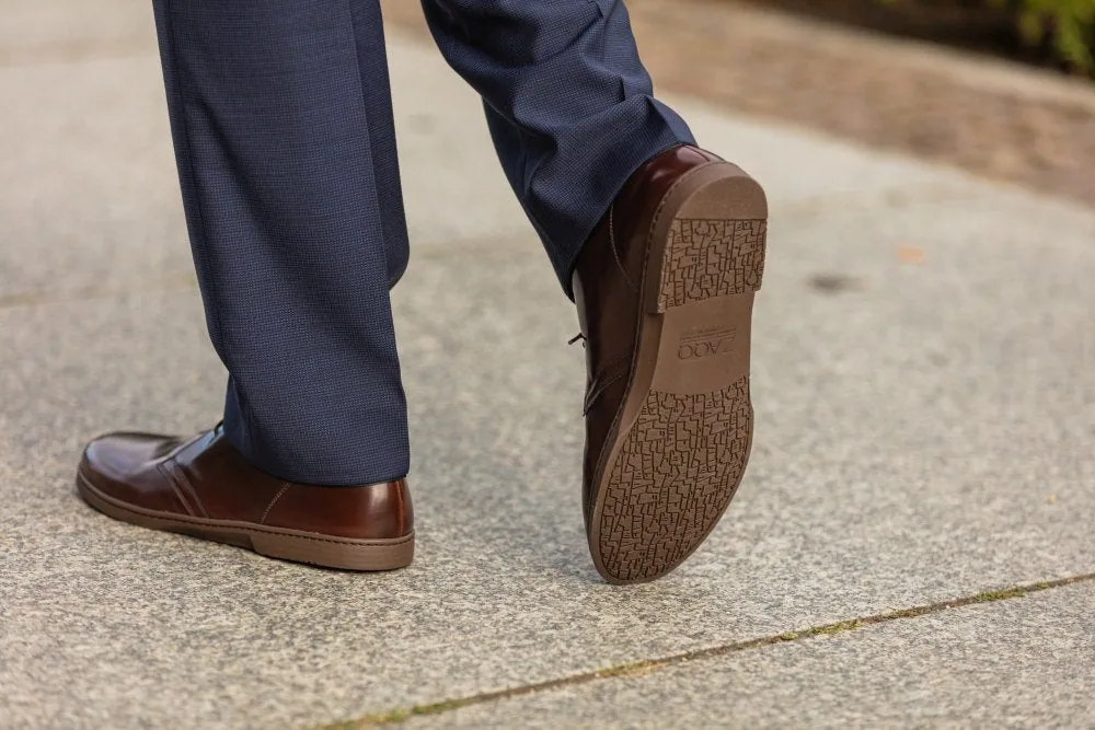 Мужские ботинки ZAQQ DUQE Vegan Antique Brown (коричневый цвет), фото 8