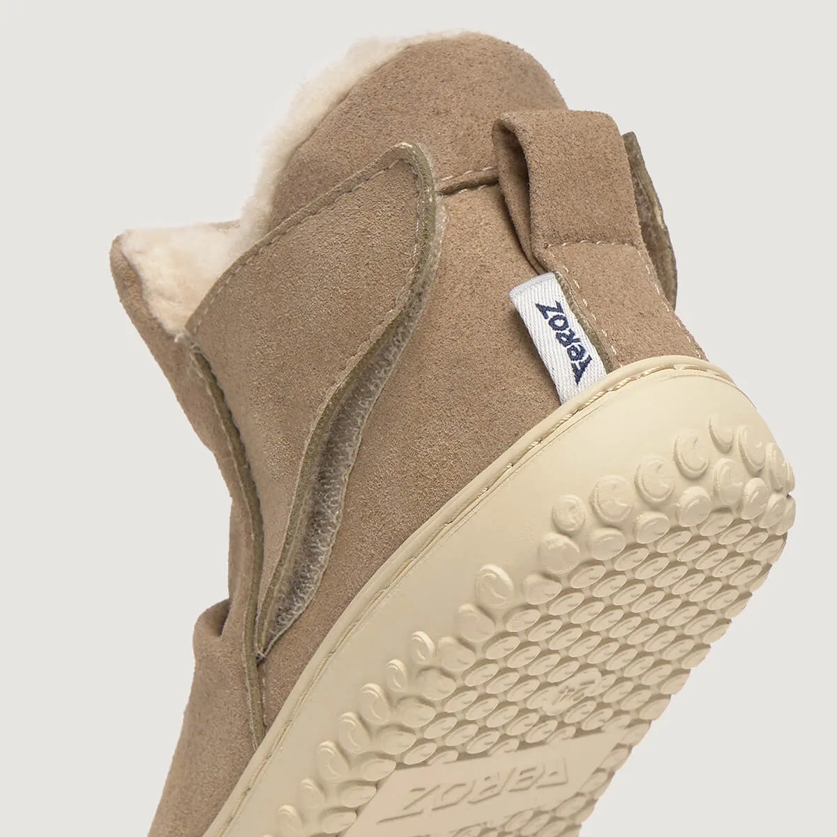Детские ботинки Zapato Feroz «Chelva Rocker» — серо-бежевый (Piedra), фото 3