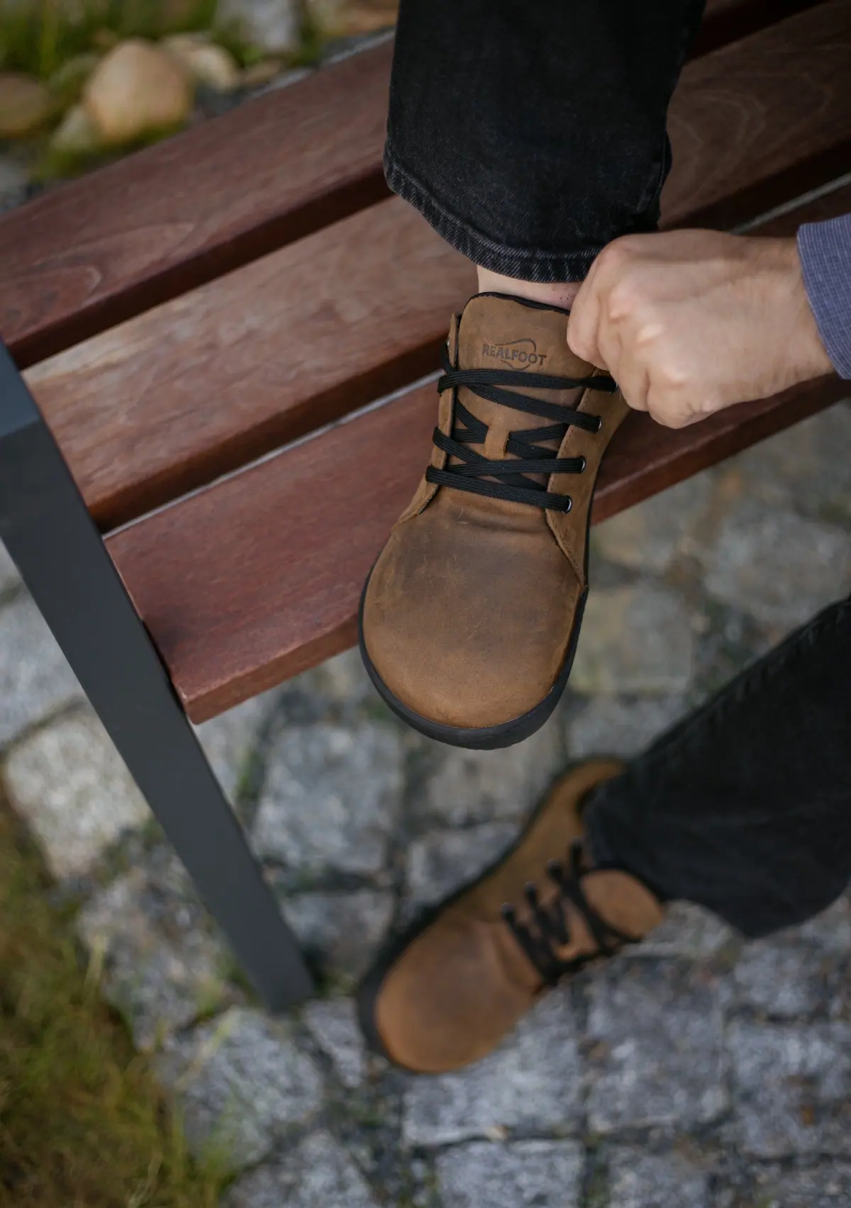 Босоногая обувь Realfoot City Jungle Light Brown, фото 8