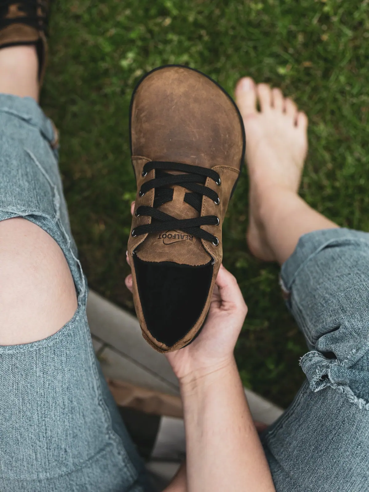 Босоногая обувь Realfoot City Jungle Light Brown, фото 2