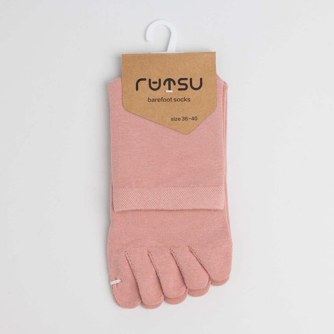 Носки Rutsu Barefoot 5 Finger — белый, фото 5