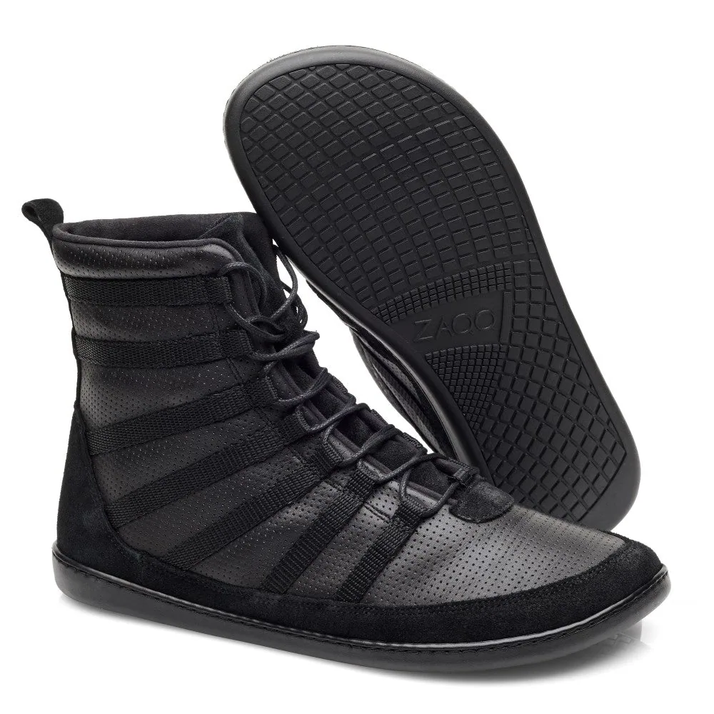 Кроссовки для женщин и мужчин ZAQQ SPARQ High Black (чёрный цвет), фото 2