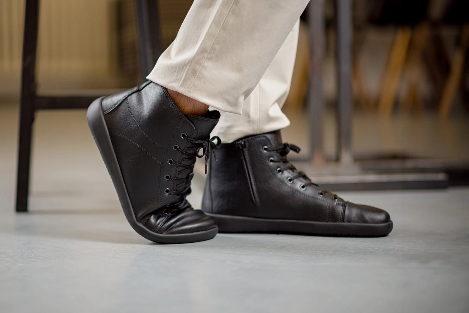 Кроссовки Ahinsa Tara Winter 2.0 Barefoot — чёрный, фото 14