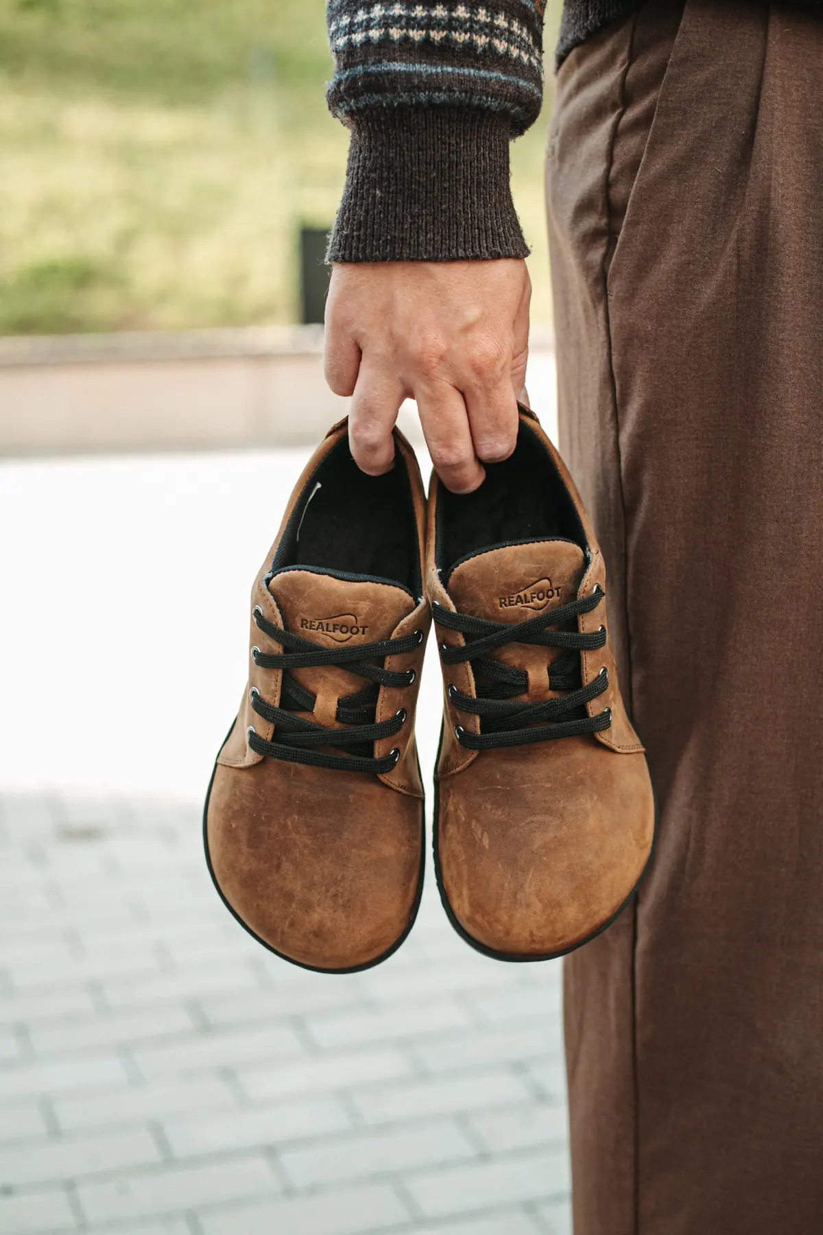 Босоногая обувь Realfoot City Jungle Light Brown, фото 11