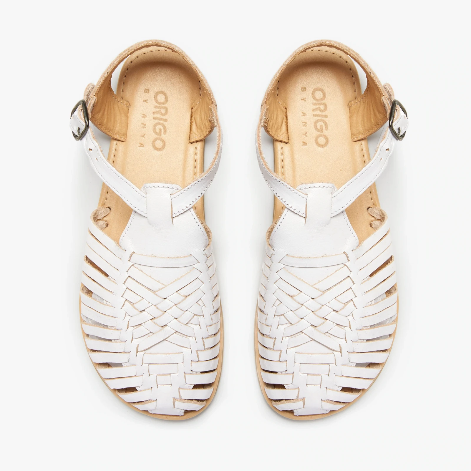 Босоногие сандалии Origo Huarache Sandal by Anya — белый, фото 6