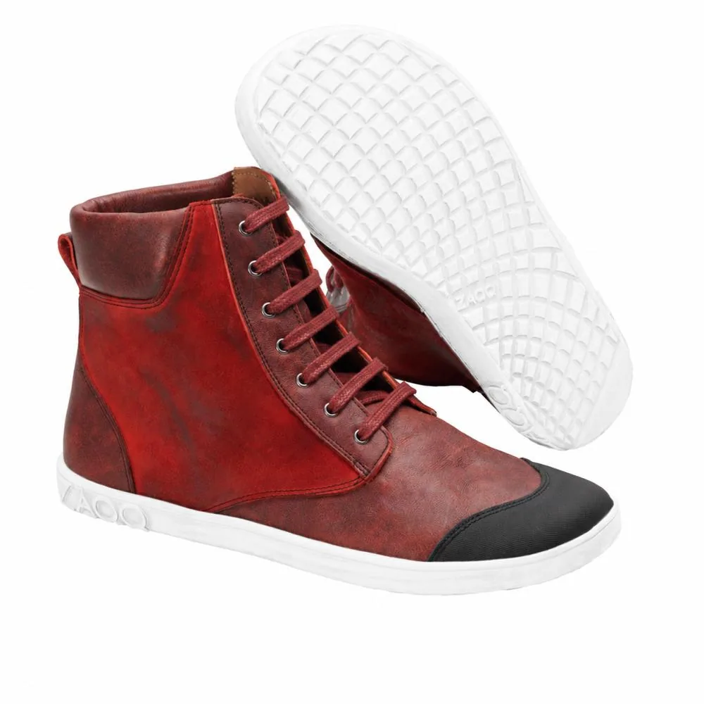 Женские высокие кроссовки ZAQQ CHICAQO Red, фото 2
