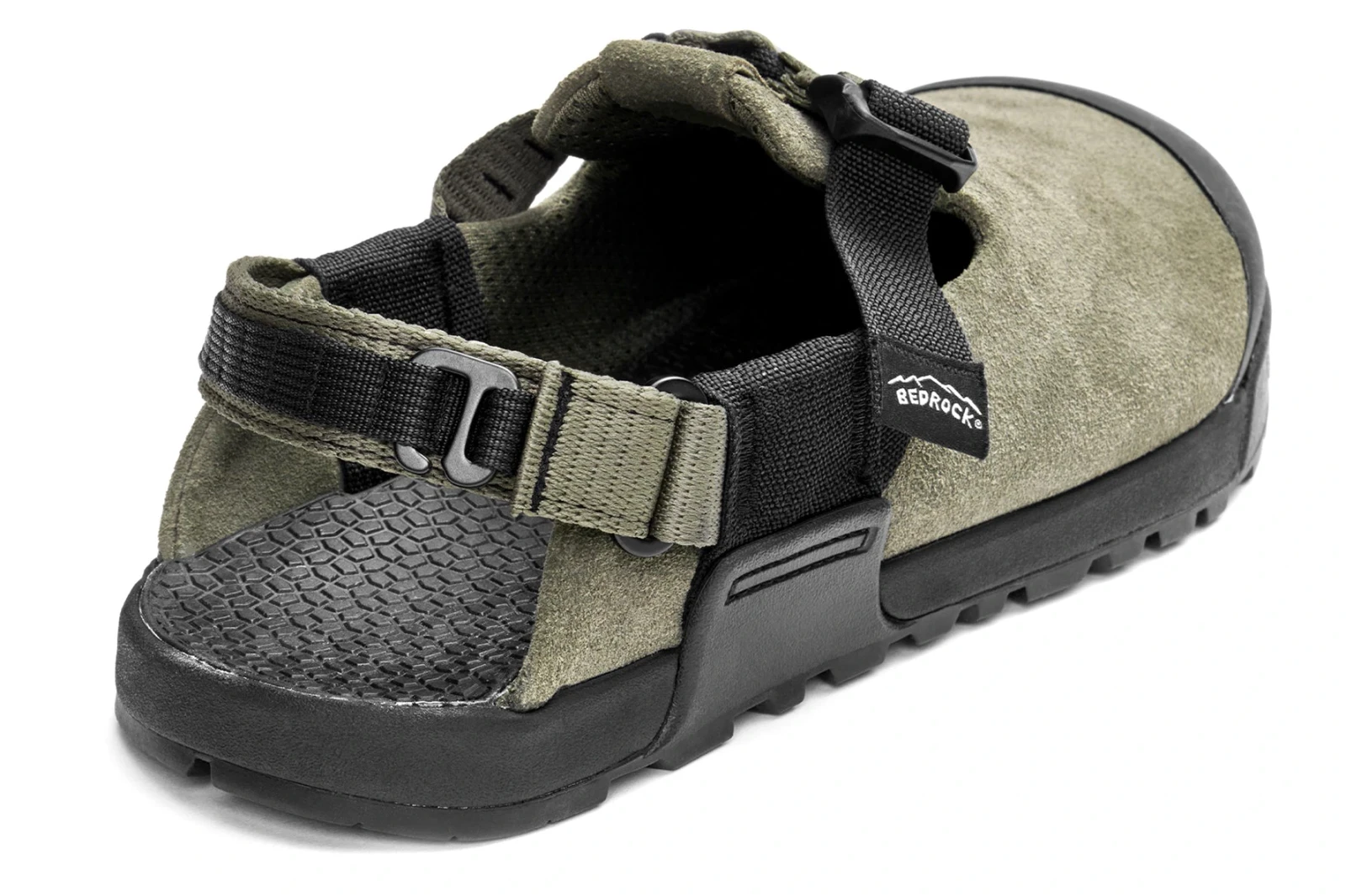 Сабо Bedrock Mountain Clog - Leather Suede — шалфейный, замша, фото 3