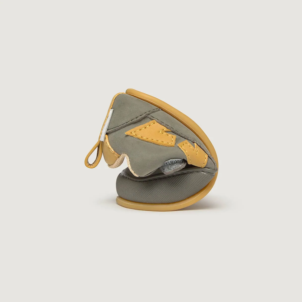 Обувь для малышей Zapato Feroz «Faura Feroz» — хаки и горчичный, фото 4