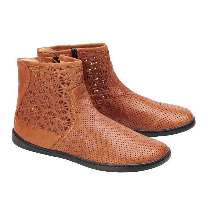 Женские ботинки ZAQQ QYLIE Cognac (коньячный цвет), фото 1 из 11