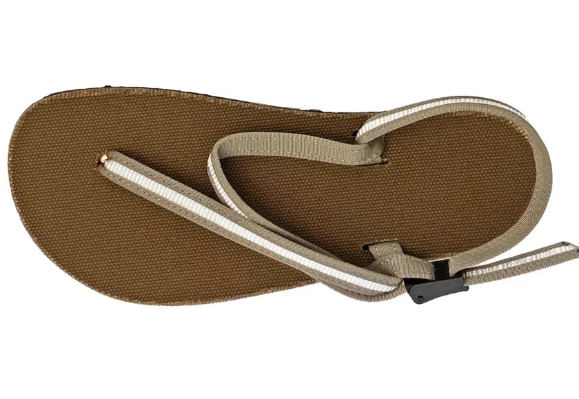 Сандалии Earth Runners Chronos — покрытие под стопой коричневое; шнуровка Khaki Performance, фото 2